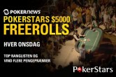 $67,500 PokerStars PokerNews Freeroll Series