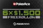 PokerAce $9,000 Depositor Freerolls