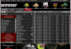 Winner Poker Cash Game Lobby