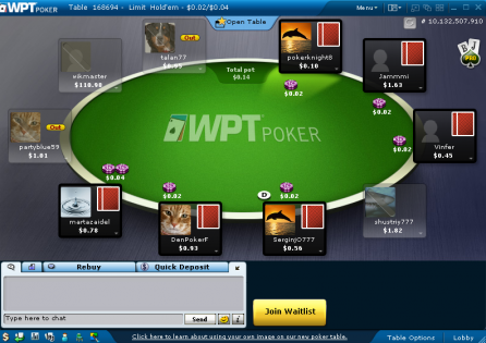 how to play wpt poker for free online