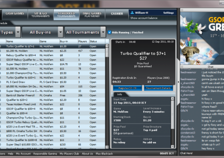 Betfair Poker Tournament