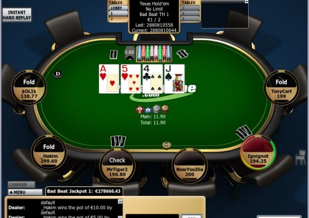 Cash Table