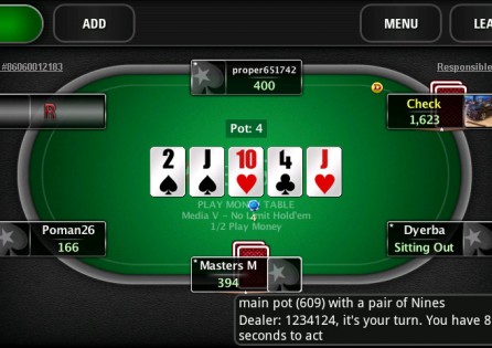 pokerstars real money download android