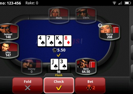 RedKings Poker table