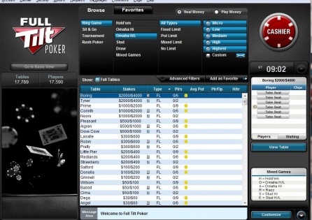 Full tilt Lobby