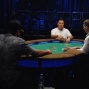 Peter Rho plays heads-up with Anthony Harb