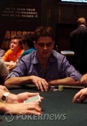 Obst will come back as the chip leader tomorrow.