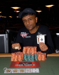 Event 5 Champion Praz Bansi