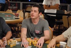 Tom Dwan in current Event #11 action