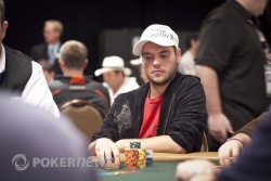 JD McNamara enters the final day of play with the chip lead