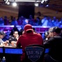 Michael Mizrachi grinding at the feature table