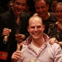 De winnaar met zijn fans!