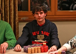 Philip Meulyzer - the overnight chip leader
