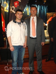 Marko Pantelić i Igor Rus (direktor Maestral Casina)