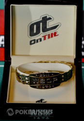 The Prize at the end of the Tunnel - a coveted WSOP cold bracelet!