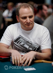 Andy Bloch is among the chip leaders