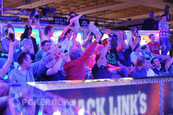 Jake Cody's fans at the $25,000 Heads-Up Championship