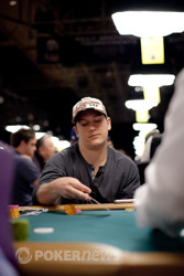 Matt Marafioti finished in the top ten chips counts.