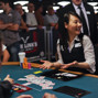 Oops-dealer drops deck during hand