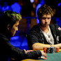Mark Radoja  stares down Adam Junglen.
