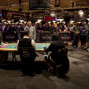 The Rail during the heads up.
