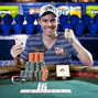 Matt Jarvis, winner of the 5k No limit Hold'em