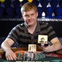 Event 46 bracelet winner Joe Ebanks