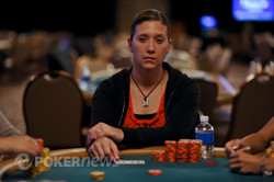 Valerie McColligan - Our Chip Leader Going into Day 3