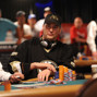 Phil Hellmuth, ten minutes into dinner hour tank