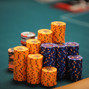 Phil Hellmuth's chip stacks