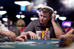 "What's that? Oh yeah, I am pretty good at PLO, aren't I?"