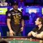 Michael Mizrachi bust on Day 1 of the Main Event