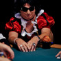 Richard Wyrick came dressed as Snow White to play on Day 1A of the Main Event.  