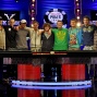 Les November Nine du Main Event World Series of Poker 