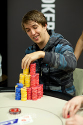 Ronny Kaiser is still our chip leader with nine left