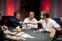 Andy Mosley, (left) is finished, with this tournament.