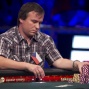 Martin Saszko counting out his bet