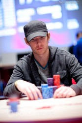 Spencer Hudson is no longer at the bottom of the chip counts
