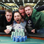 Champion Daniele Nestola and friends