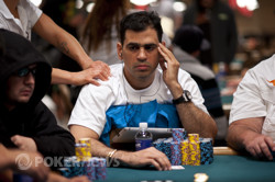Amnon Filippi - second in chips going into Day 2.