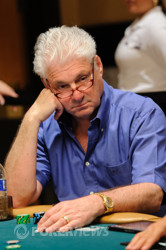 Two-Time WSOP Bracelet Winner Barry Shulman is out