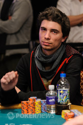 Eugene Du Plessis, chip leader going into the final table.