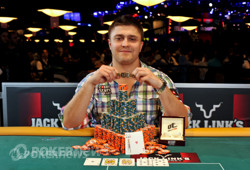2011: Event 54 bracelet winner Maxim Lykov