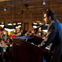 WSOP Tournament Director Jack Effel addresses the players on Day 1C 