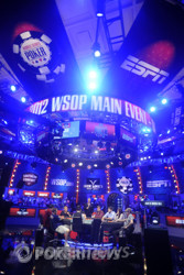WSOP Main Event : bulle de la table finale !