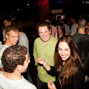 Sam Chartier, Scott Seiver, Liv Boeree and Jonathan Duhamel at the player party