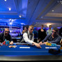 Heads-up play between Laurent Polito and Alex Bilokur