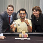 Antonio Esfandiari poses with Jack Effel and Barriere's Director Lucy Denos
