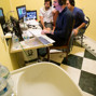 The commentary team