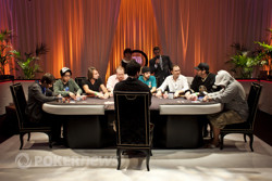 The WSOPE Main Event Final Table